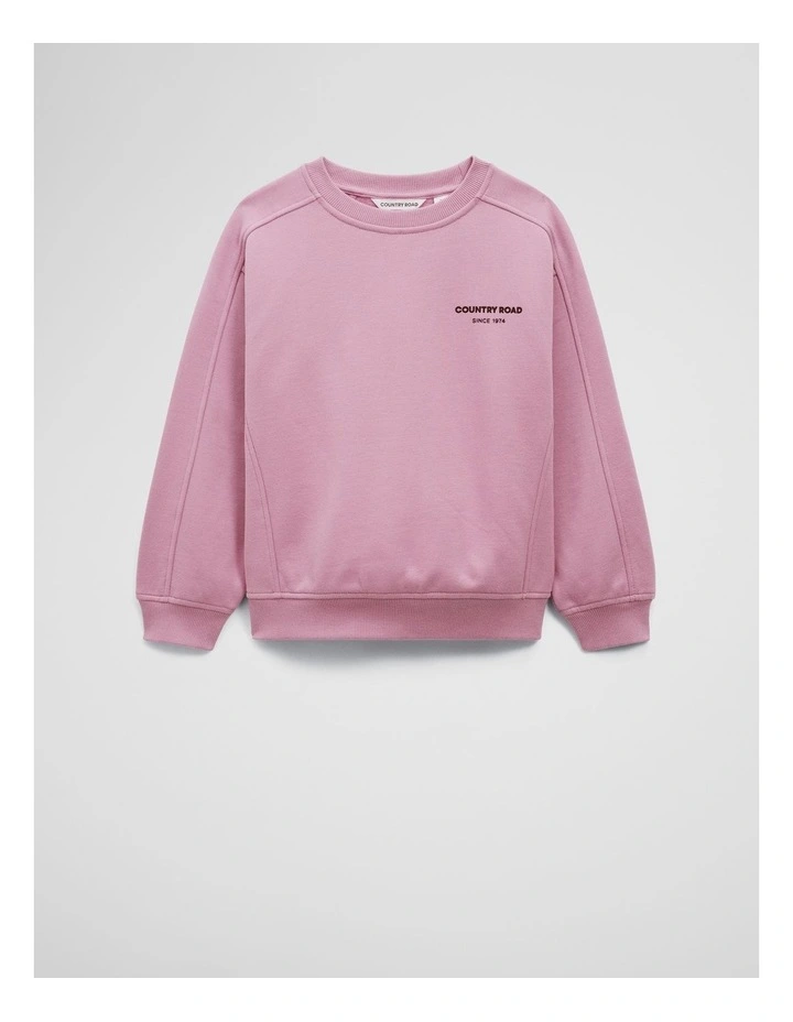 Australian Cotton Modern Sweat in Berry image 4