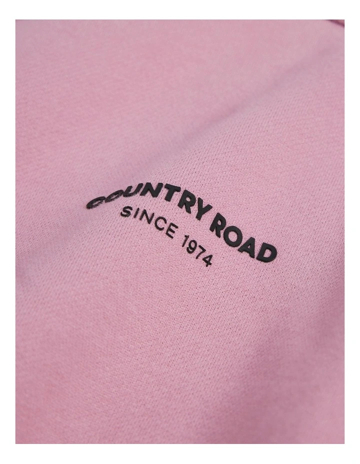 Australian Cotton Modern Sweat in Berry image 5