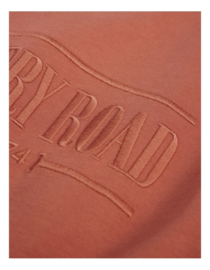 Australian Cotton Heritage T-Shirt in Terracotta image 2