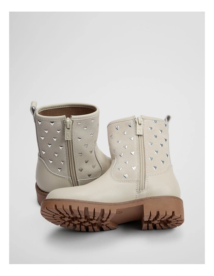 Heartley Boot in Natural image 3
