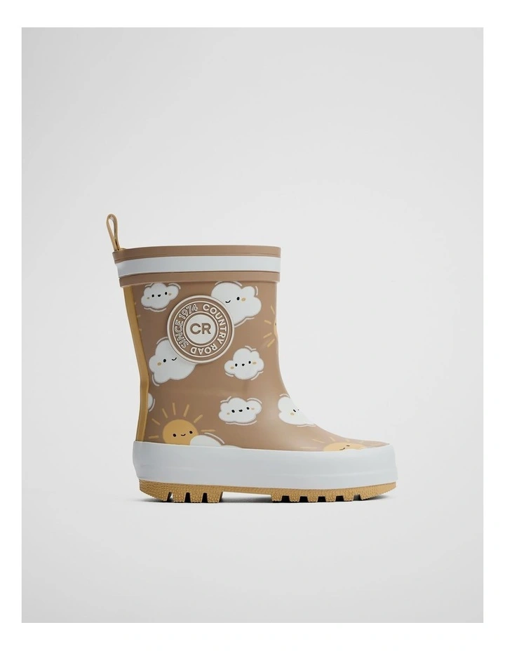 Classic Gumboot in Almond Multi image 1
