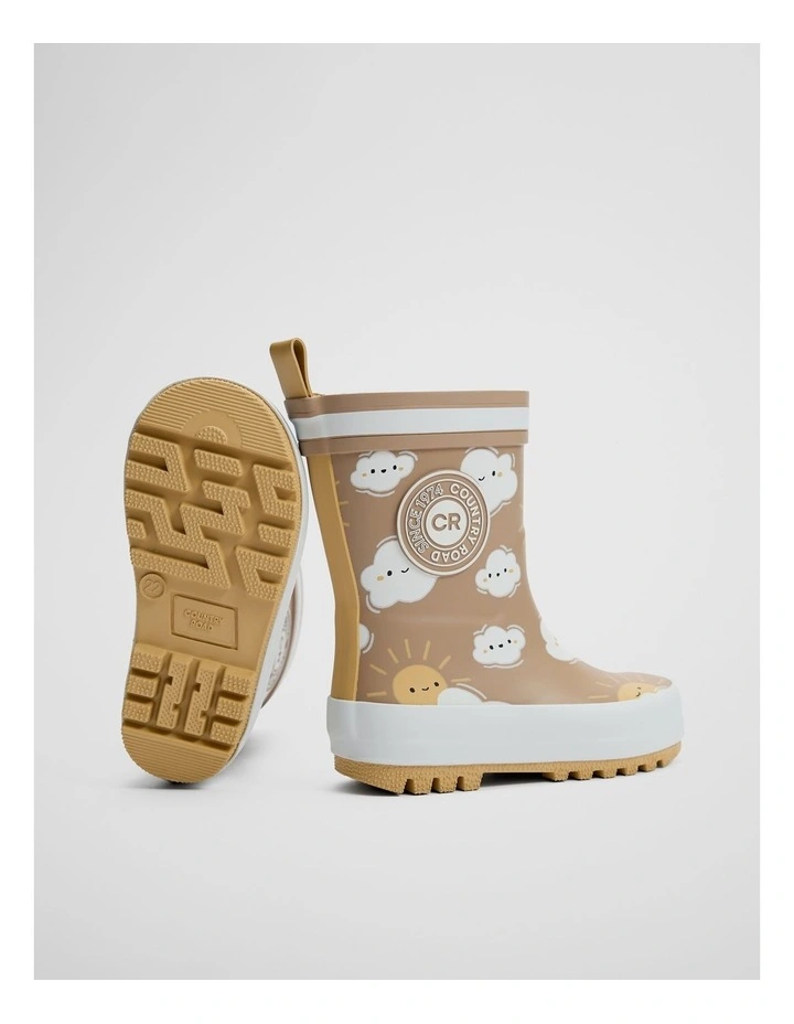Classic Gumboot in Almond Multi image 2