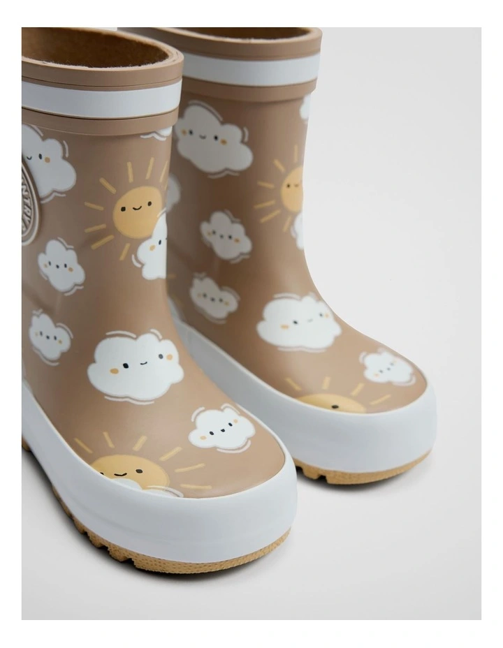 Classic Gumboot in Almond Multi image 3