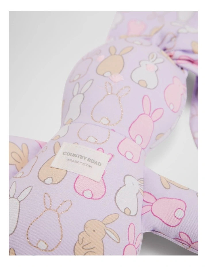 Organically Grown Cotton Medium Bunny in Lilac Bunny image 2