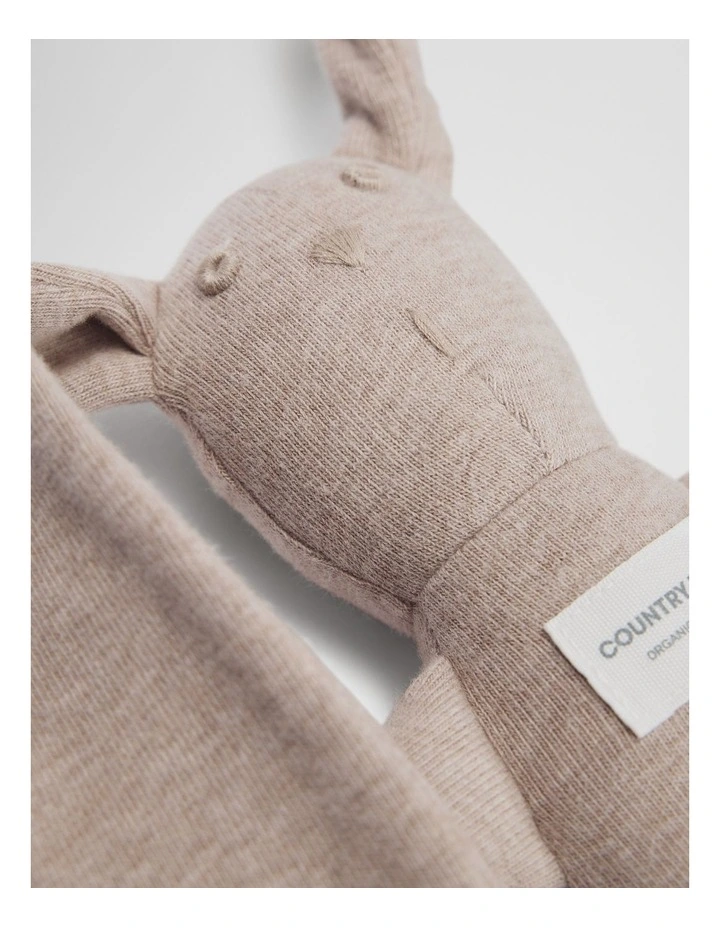 Rib Stripe Bunny in Mushroom Marle image 2