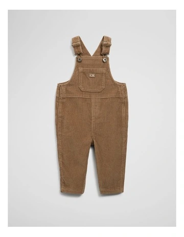 Cord Overall in Almond