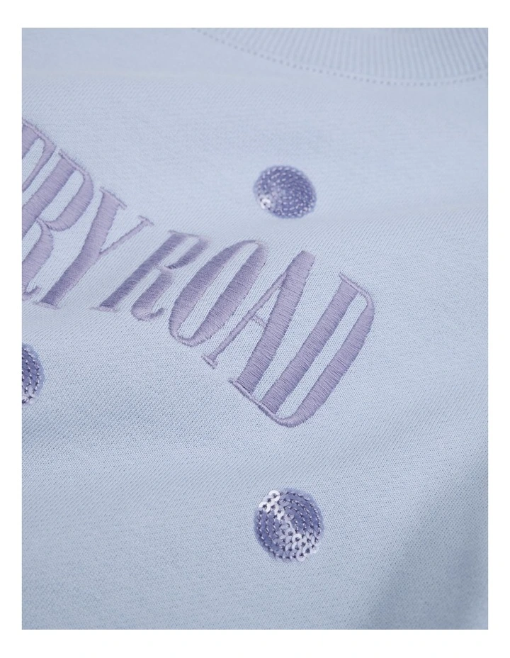 Verified Australian Cotton Sweat in Blue image 2