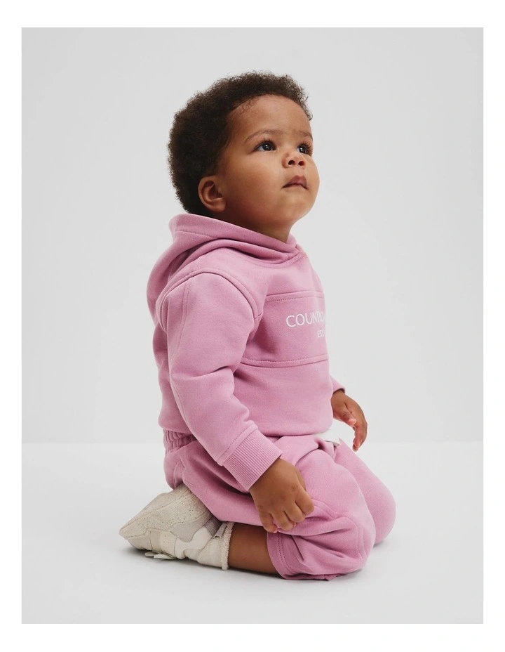 Hooded Sweat in Dusty Rose image 1