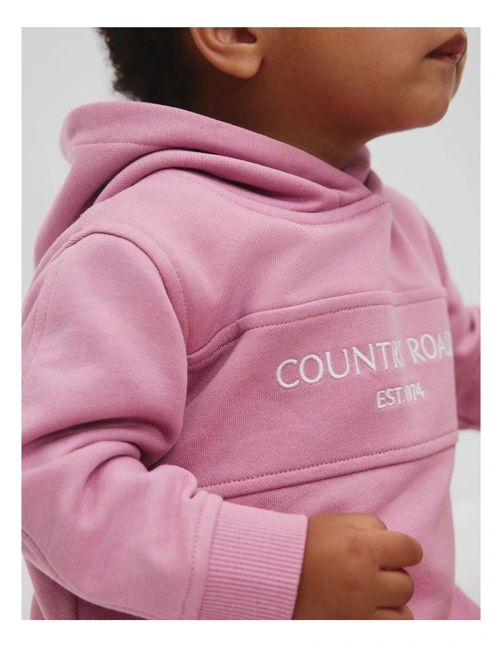 Hooded Sweat in Dusty Rose image 2