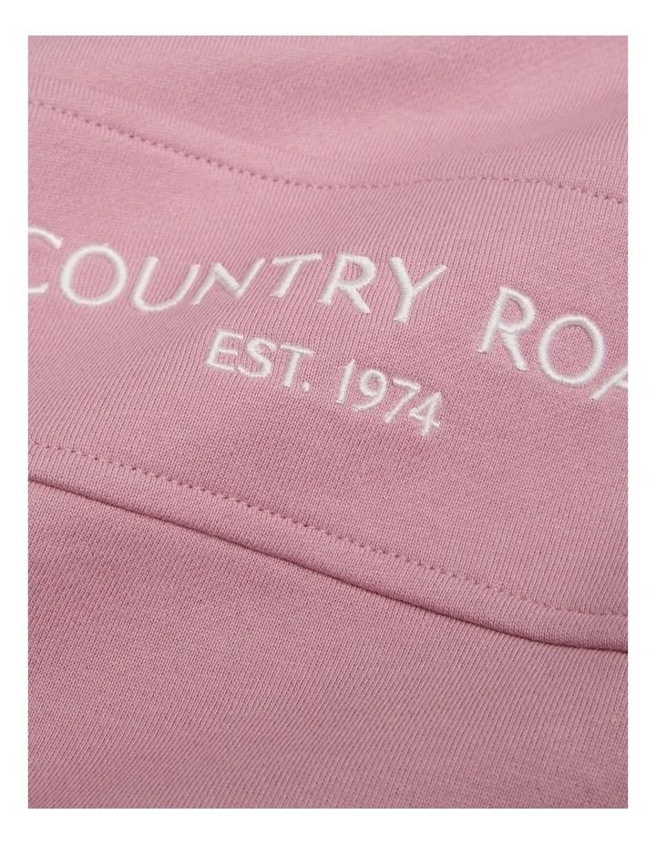 Hooded Sweat in Dusty Rose image 5
