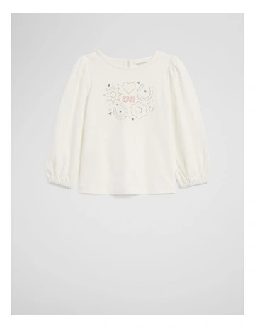 Lucky T-shirt in Marshmallow