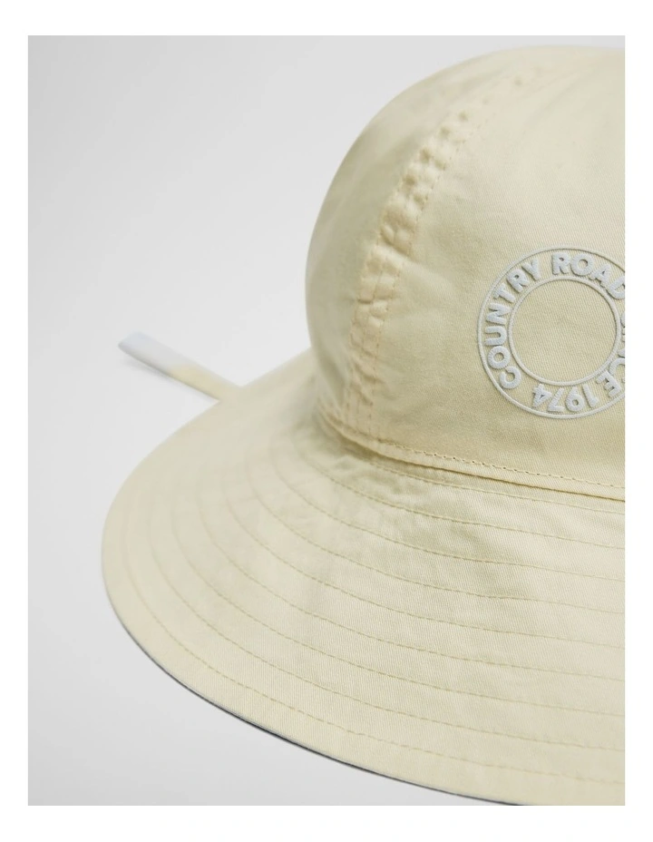 Baby Round Logo Hat in Soft Blue image 2