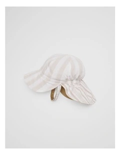 Baby Reverse Sun Hat in Oat