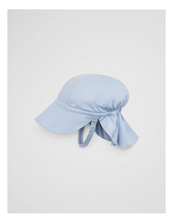 Baby Reverse Sun Hat in Slate Blue image 2