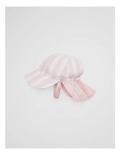 Baby Reverse Sun Hat in Mineral Pink