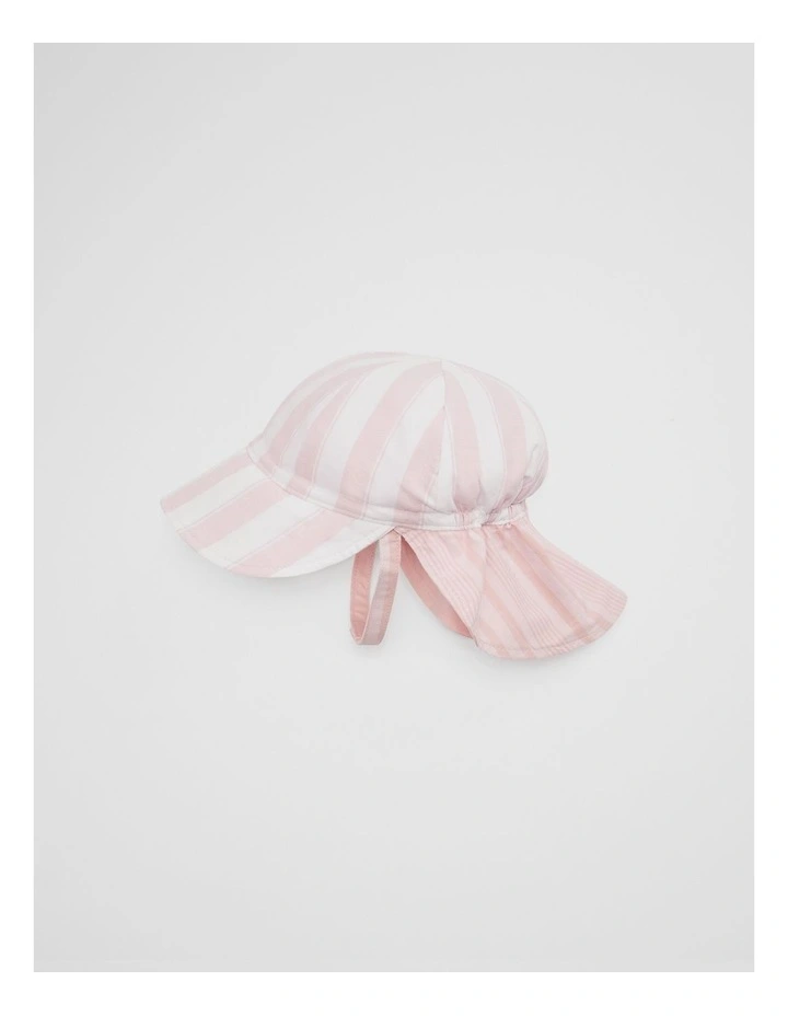 Baby Reverse Sun Hat in Mineral Pink image 1
