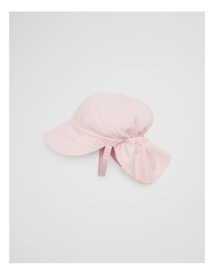 Baby Reverse Sun Hat in Mineral Pink image 2