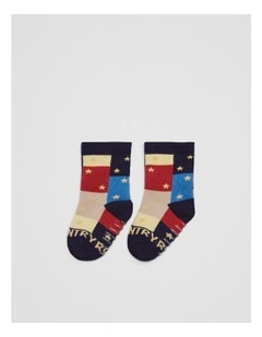 Star Socks in Multi