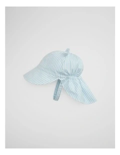 Baby Ears Sun Hat in Soft Blue