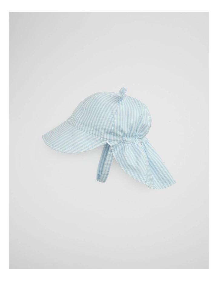 Baby Ears Sun Hat in Soft Blue image 1