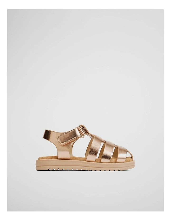 Finley Sandal in Rose Gold image 1