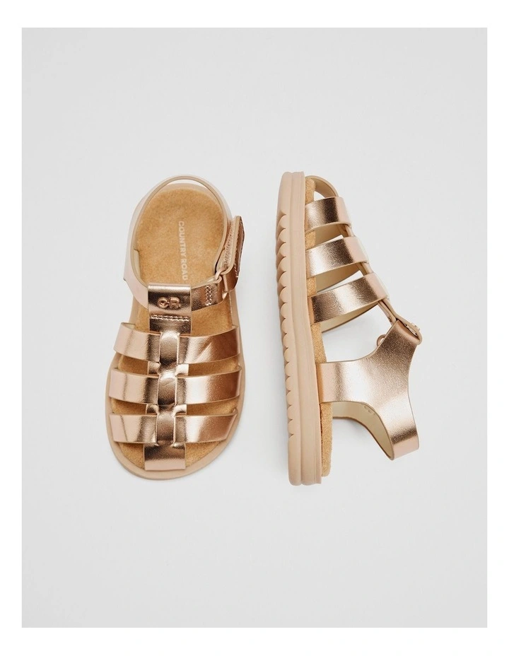 Finley Sandal in Rose Gold image 3
