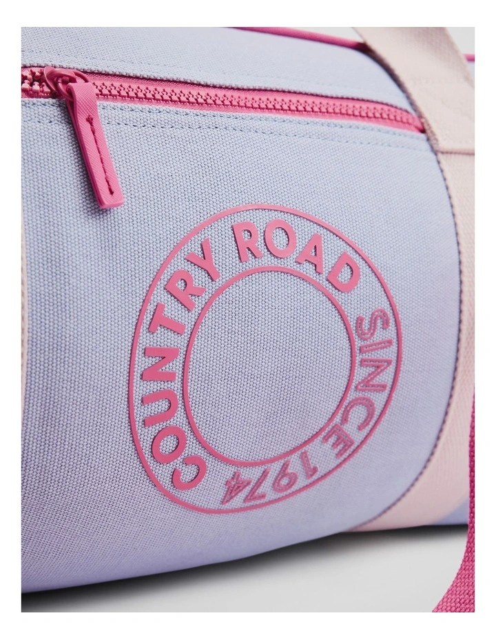 Round Logo Tote in Bluebell image 3