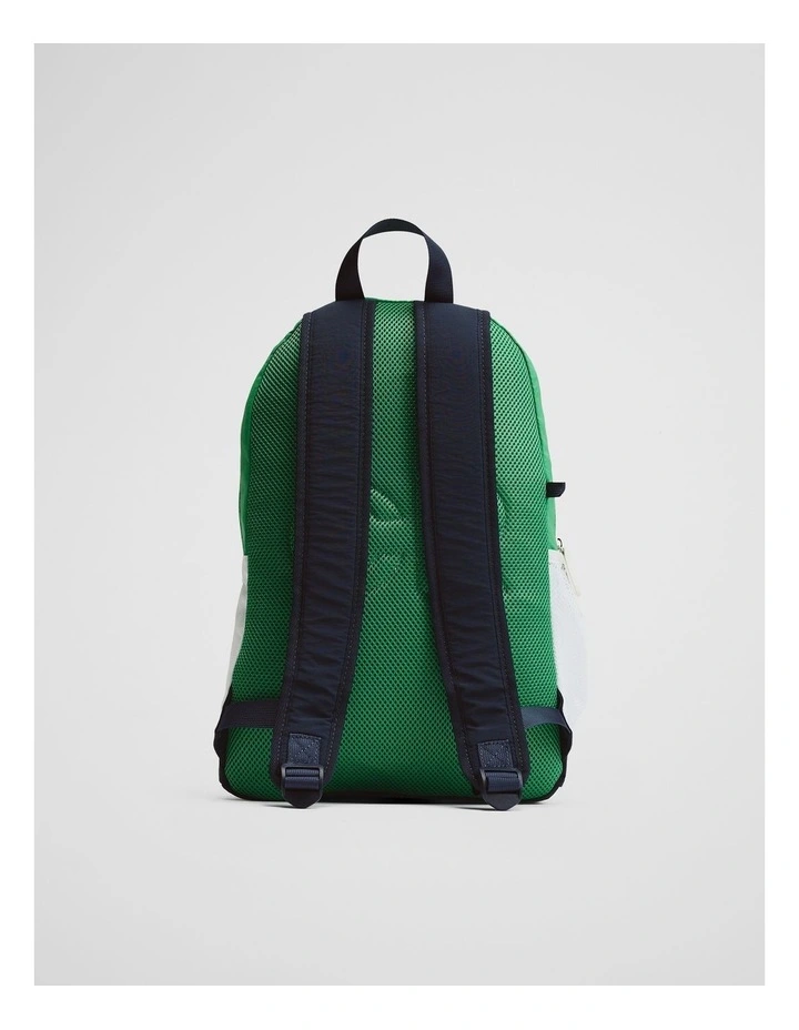Tennis Backpack in Green image 2