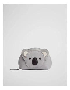 Koala Purse in Soft Grey