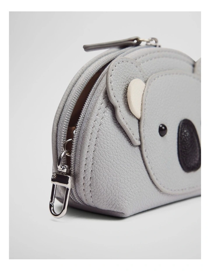 Koala Purse in Soft Grey image 2