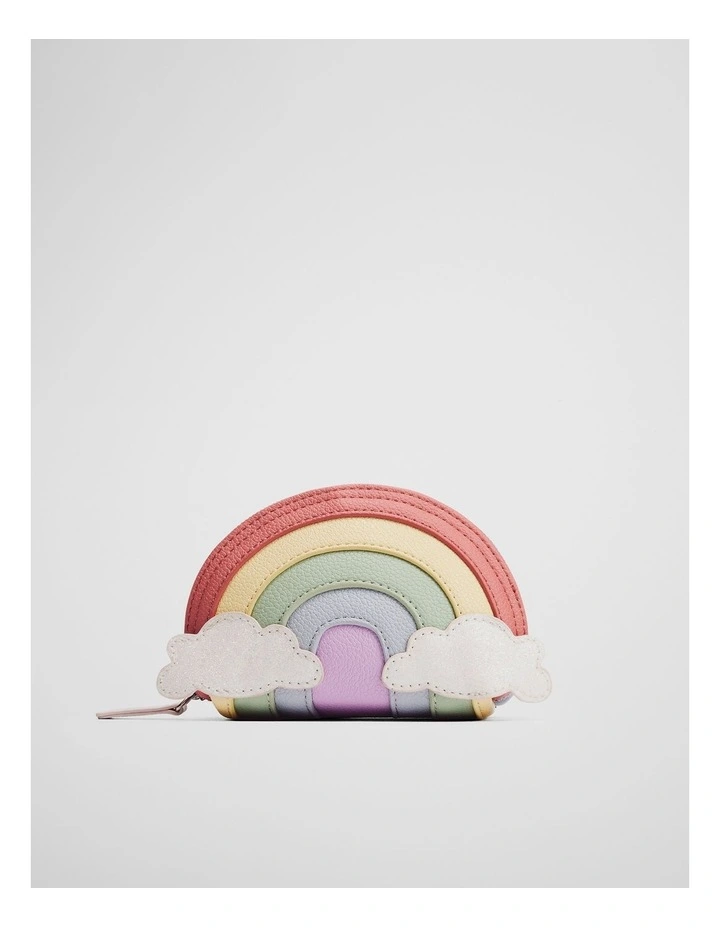 Rainbow Purse in Multicolour image 1
