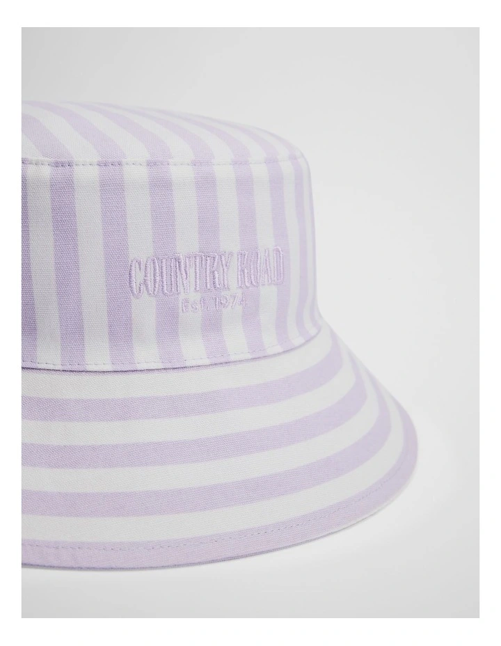 Reversible Bucket Hat in Lilac image 2