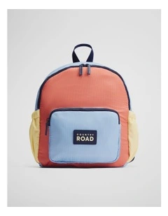 Ripstop Backpack in Blue Multi