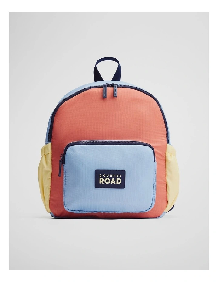 Ripstop Backpack in Blue Multi image 1