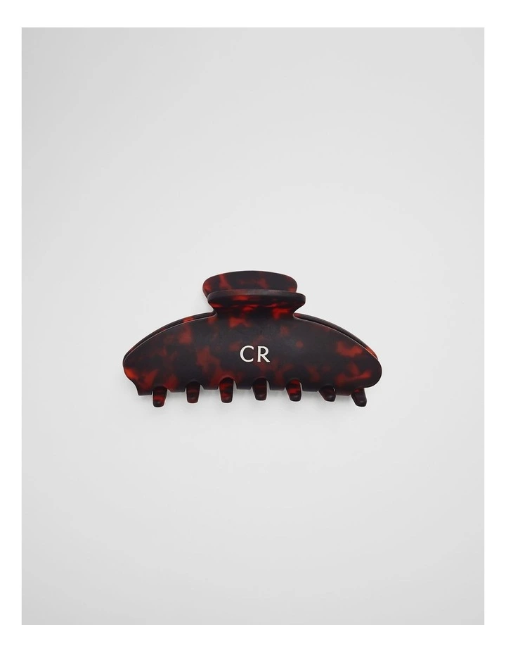 Large Claw Clip in Brown image 1