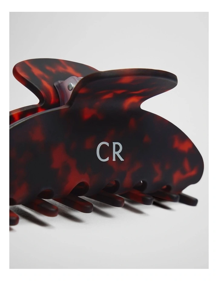 Large Claw Clip in Brown image 2