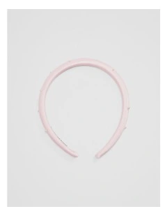Pearl Headband in Mineral Pink