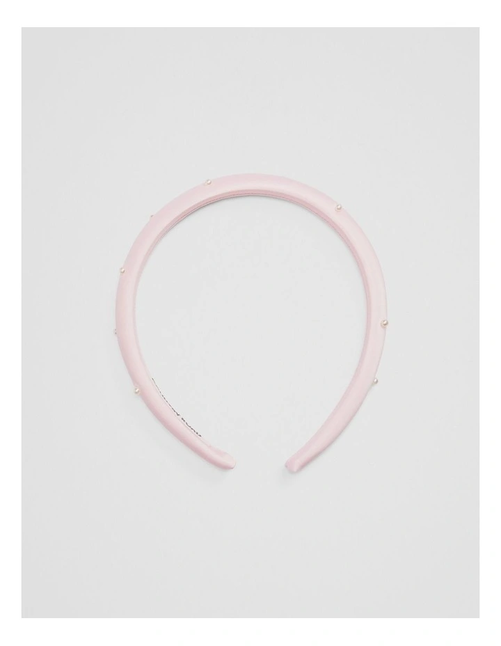 Pearl Headband in Mineral Pink image 1
