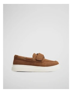 Hudson Boat Shoe in Tan