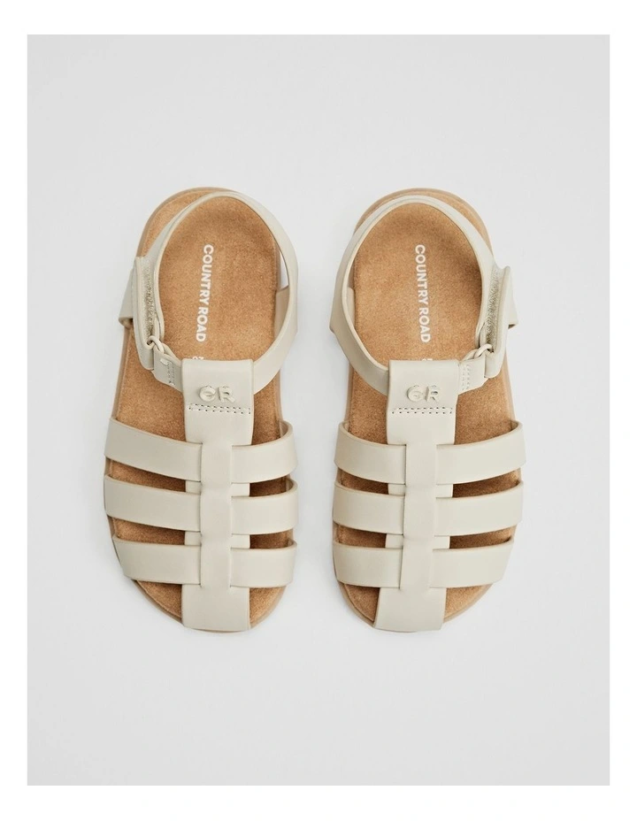 Finley Sandal in Shell image 2