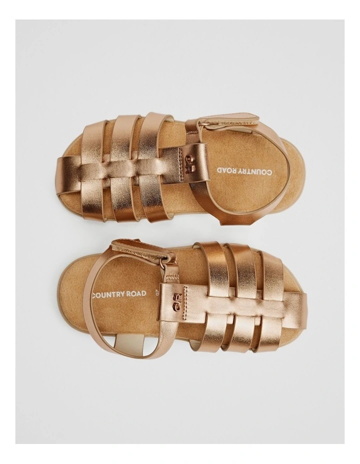 Finley Sandal in Rose Gold image 2