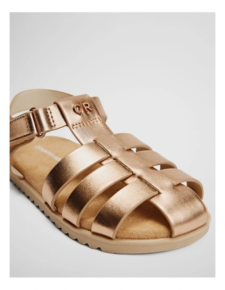 Finley Sandal in Rose Gold image 3