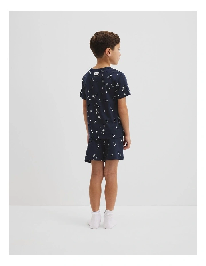 Outer Space Pyjama Set in Navy image 3