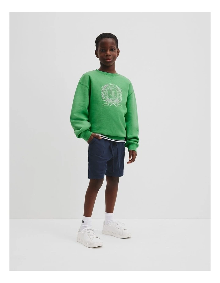 Country Road Championship Oversized Sweat in Jade image 1