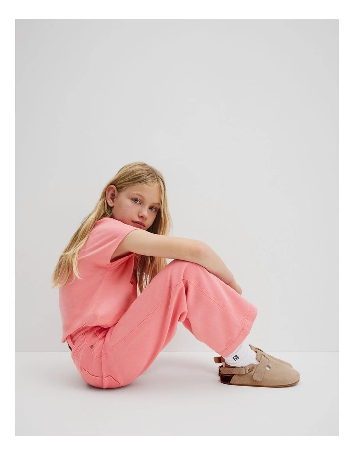 Hi Rise Soft Jean in Strawberry image 1