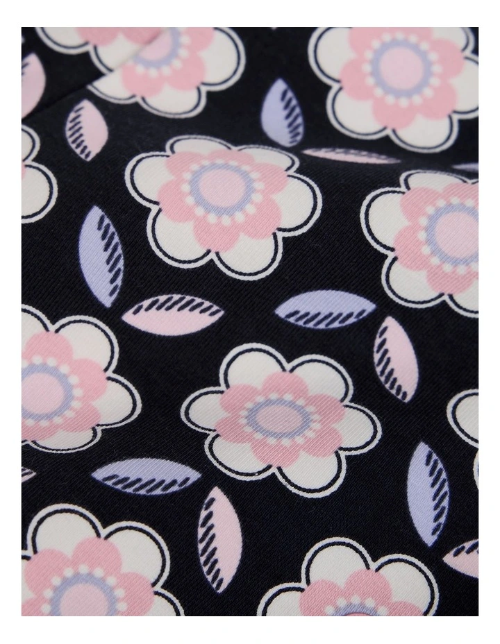 Organically Grown Cotton Bike Short in Blue image 2