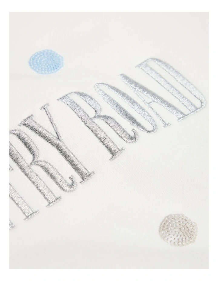 Verified Australian Cotton Heritage Sweat in Marsh Sequin Spot image 2