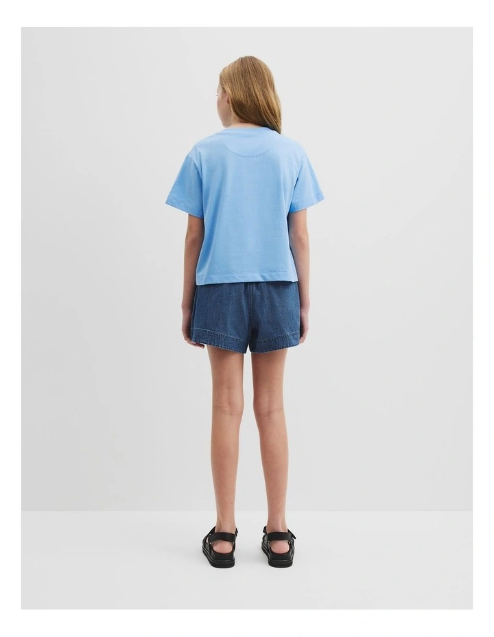 Teen Heritage T-shirt in Blue image 4