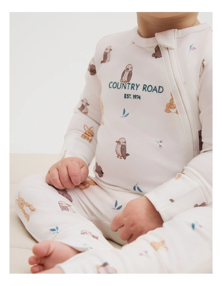 Organically Grown Cotton Animal Gift Box in Australian Animal image 2