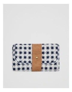 Woven Change Mat in Navy